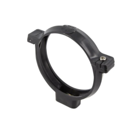 Collier PVC à bride Descente de Gouttière Nicoll Anthra D80