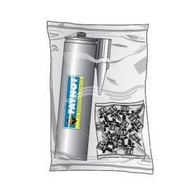 Kit Fixation pour Sortie de Toiture Faynot n°2 à 4, 20 rivets+Silicone