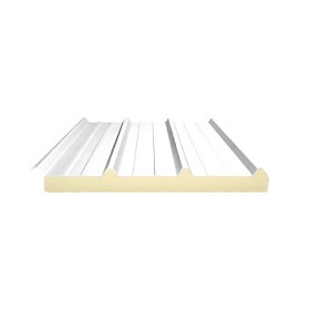 Panneau Sandwich isolé Ondatherm® T 40mm Blanc 9010 1x 8,5 m