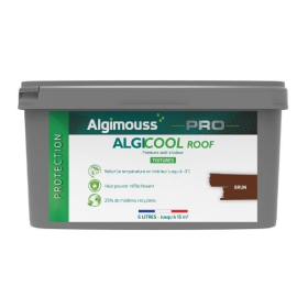 Peinture Anti-chaleur pour Toiture Algicool Roof Brun, 15L