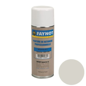 Peinture Aérosol pour Retouche Bac Acier Faynot RAL 9002 400 ml 6pcs