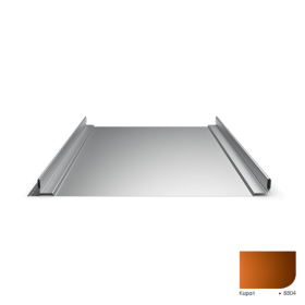 Plaque Acier Joint Debout Mauka® Line 1.450.36T RAL 8804