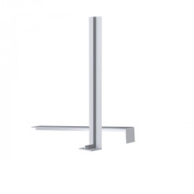 Jonction Planche de Rive PVC MEP Rivecel Haut 300 mm RCJ3G Gris