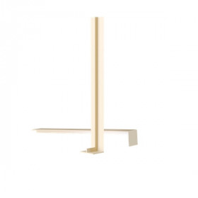 Jonction Planche de Rive PVC MEP Rivecel Haut 300mm RCJ3S Sable