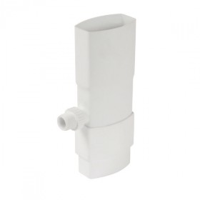 Récupérateur eau pluviale ovoïde Blanc Diam 90 x 56 mm Nicoll REP95B