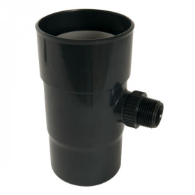 Récupérateur eau pluviale Anthracite Diamètre 100 mm Nicoll REPF100A