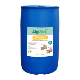 Traitement pour Toiture, Façades, Terrasses Algi-Vert, Fût de 200L