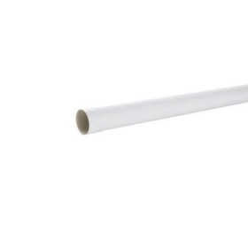 Tuyau de Descente PVC Blanc Nicoll D 80 mm L 4 m