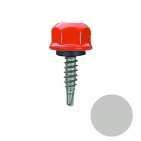 Vis de Couture Têtalu P1 TK12 + rondelle Faynot 4,8x20mm RAL 7035 100p