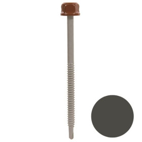 Vis Têtalu P1 TK12 Autoperceuse Faynot 6,3x130mm Laquée RAL 7022 100p