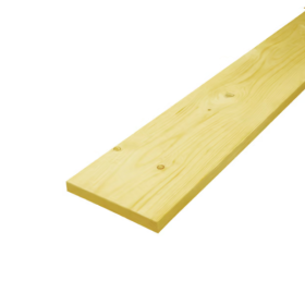 Volige Sapin traité Classe 2, ep 18 mm, 150 mmx5,1 m