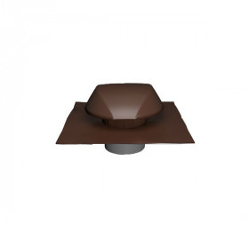 Chapeau de Ventilation Marron Atemax ⌀160mm Nicoll VVE16M Tuile