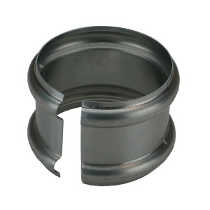 Bague Double Extensible Zinc Naturel, diam 80 mm