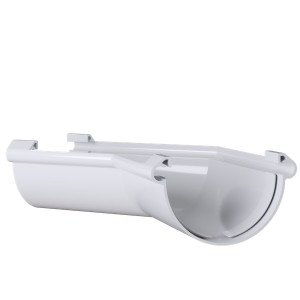 Angle 135° int/ext à Coller MEP pour Gouttière 25cm 2513ACB Blanc