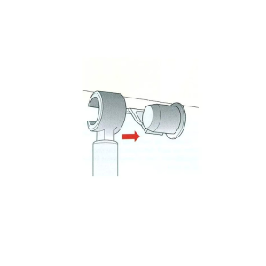 Adaptateur pour Canne Velux ZOZ 040 sur Store RHL
