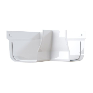Angle Extérieur PVC MEP RVAEPB pour Gouttière La Réversible®, Blanc