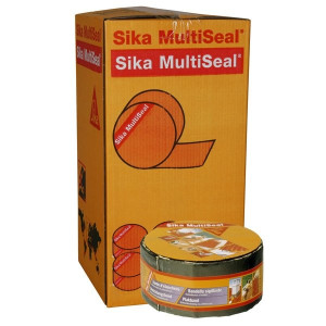 Bande d'étanchéité Sika Multiseal Gris, 75 mm x 10 m, Carton de 4