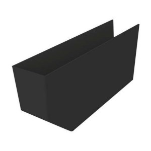 Cache Panne PVC Nicoll CPAN805N 8 x 22,5 x 50 cm Noir