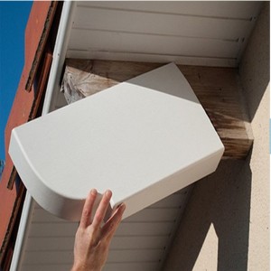 Cache Panne ABS Bourgogne MEP PP680 9 x 25 x 60 cm Blanc