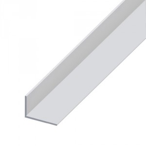 Cornière aluminium brut - 60 x 40 mm - Longueur 6,04 m