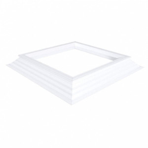 Costière Pyramidale Fixe PVC 16/20 EP pour Dôme, Dimensions au choix