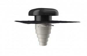 Chapeau de Ventilation MEP CVN160AN ⌀80 à 160 mm, Anthracite
