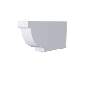Cache Panne ABS MEP Hauts de France 70x200x500mm HPP570B Blanc