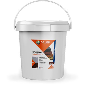 Hydrofuge Coloré Minéralisant Dalep Hydro-Roc Color Brun Rouge 20L