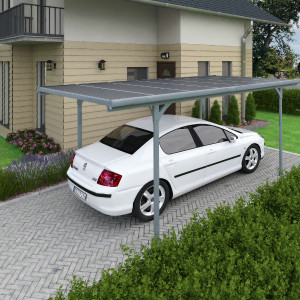 Carport Aluminium Gris en Kit Verona Canopia by Palram 297,5 x 500 cm