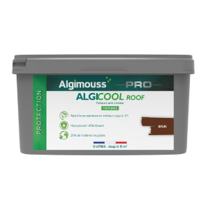 Peinture Anti-chaleur pour Toiture Algicool Roof Brun, 15L