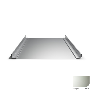 Plaque Acier Joint Debout Mauka® Line 1.450.36T RAL 8906, le m2
