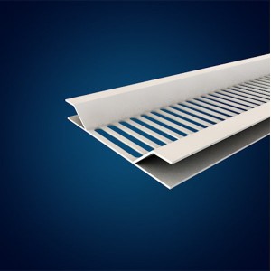 Profilé de ventilation pour Lambris sous-face MEP SV237 0,27x5m Blanc