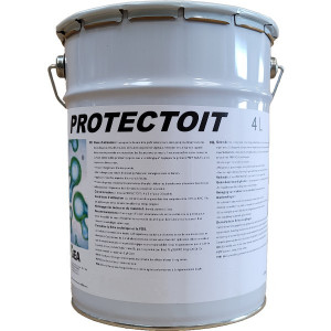 Revêtement Toiture Imperméabilisant Dalep Protectoit Marron Pot 4L 