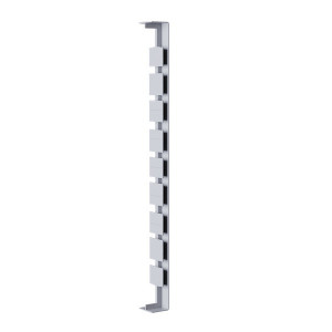 Jonction Planche de Rive PVC MEP Rivecel Double Haut 500mm RJD5G Gris