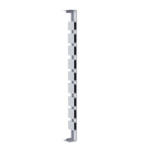 Jonction Planche de Rive PVC MEP Rivecel Double Haut 500mm RJD5G Gris