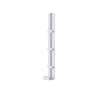 Jonction Ailettes Planche de Rive PVC MEP Rivecel 300mm RJL300B Blanc