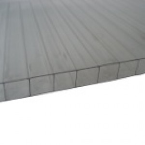 Plaque Polycarbonate Alvéolaire Claire - 10 mm - 2,10 m x de 2 m à 7 m