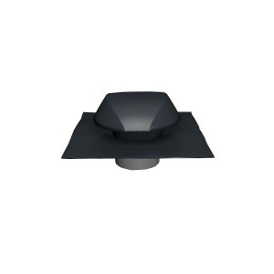 Chapeau de Ventilation Anthracite Atemax ⌀100mm Nicoll VVE10A Tuile